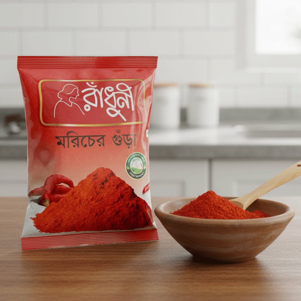 Radhuni Chilli (Morich) Powder Radhuni Chilli (Morich) Powder