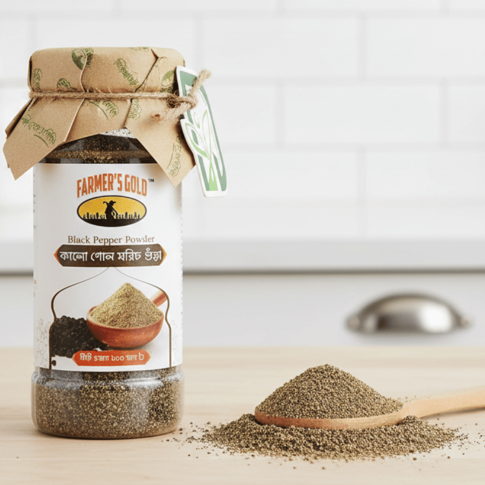 Farmer's Gold Black Pepper (Gol Morich) Powder Farmer's Gold Black Pepper (Gol Morich) Powder