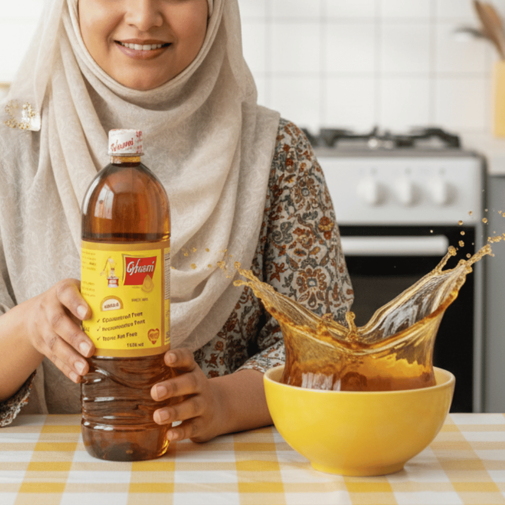 Ghani Mustard Oil 1ltrr Ghani Mustard Oil 1ltrr