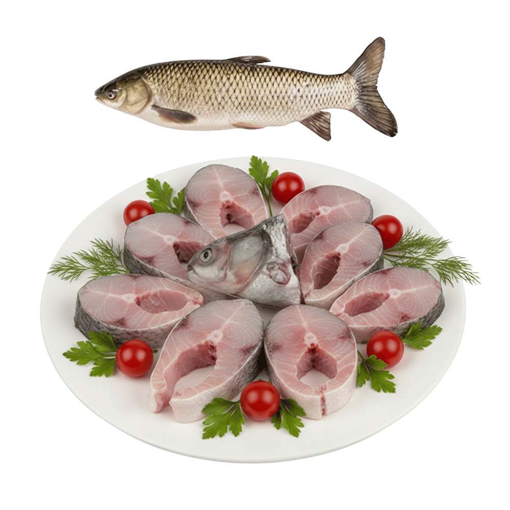 Grass Carp Fish (Ready to cook) Grass Carp Fish (Ready to cook)