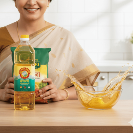 Rupchanda Fortified Soyabean Oil Pet Bottle 1 ltr